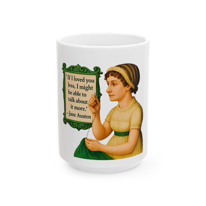 The Austen Ceramic Mug - Fun Coffee Cup for Artists, Unique Gift for Craft Lovers, Perfect for Birthdays, Anniversaries, and [...]