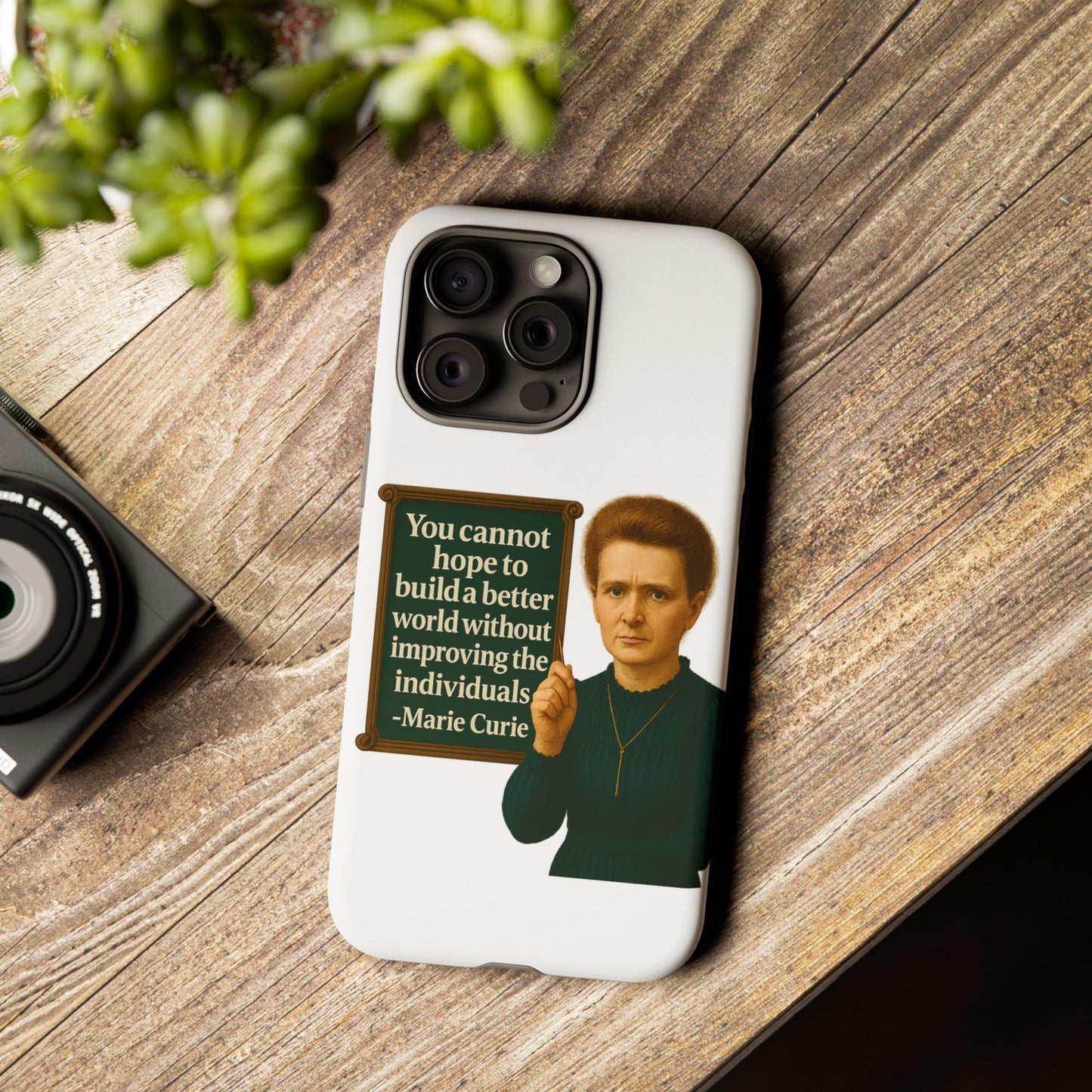 Madame Curie Phone Case