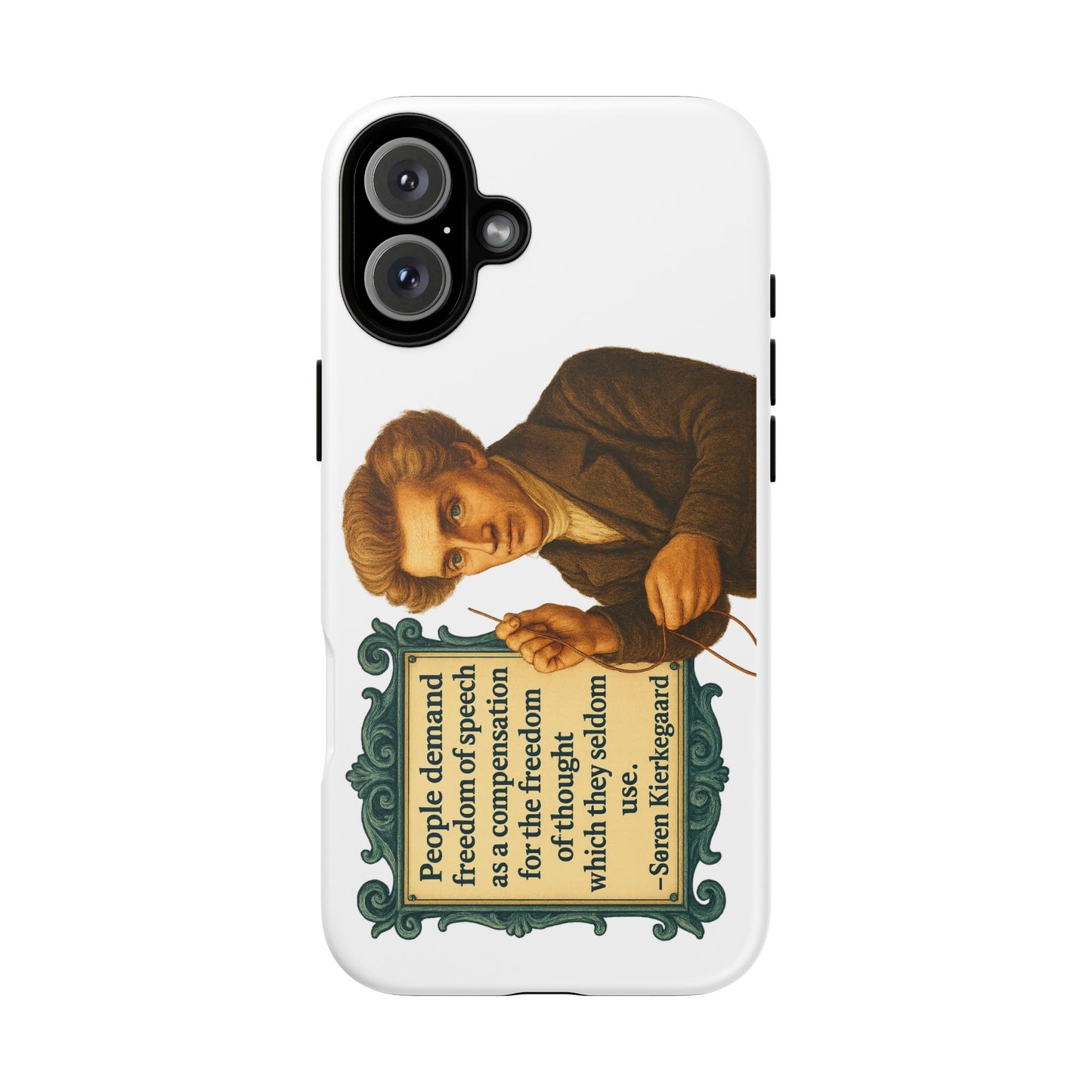Kierkegaard Phone Case