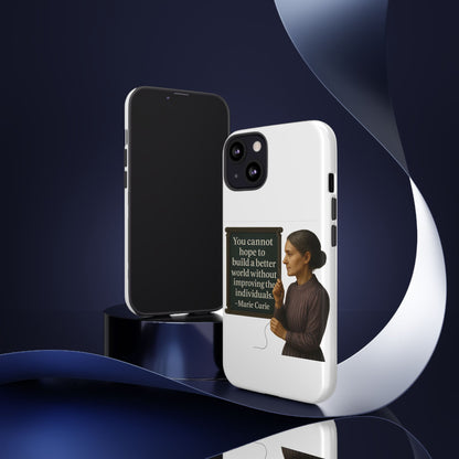Madame Curie Phone Case