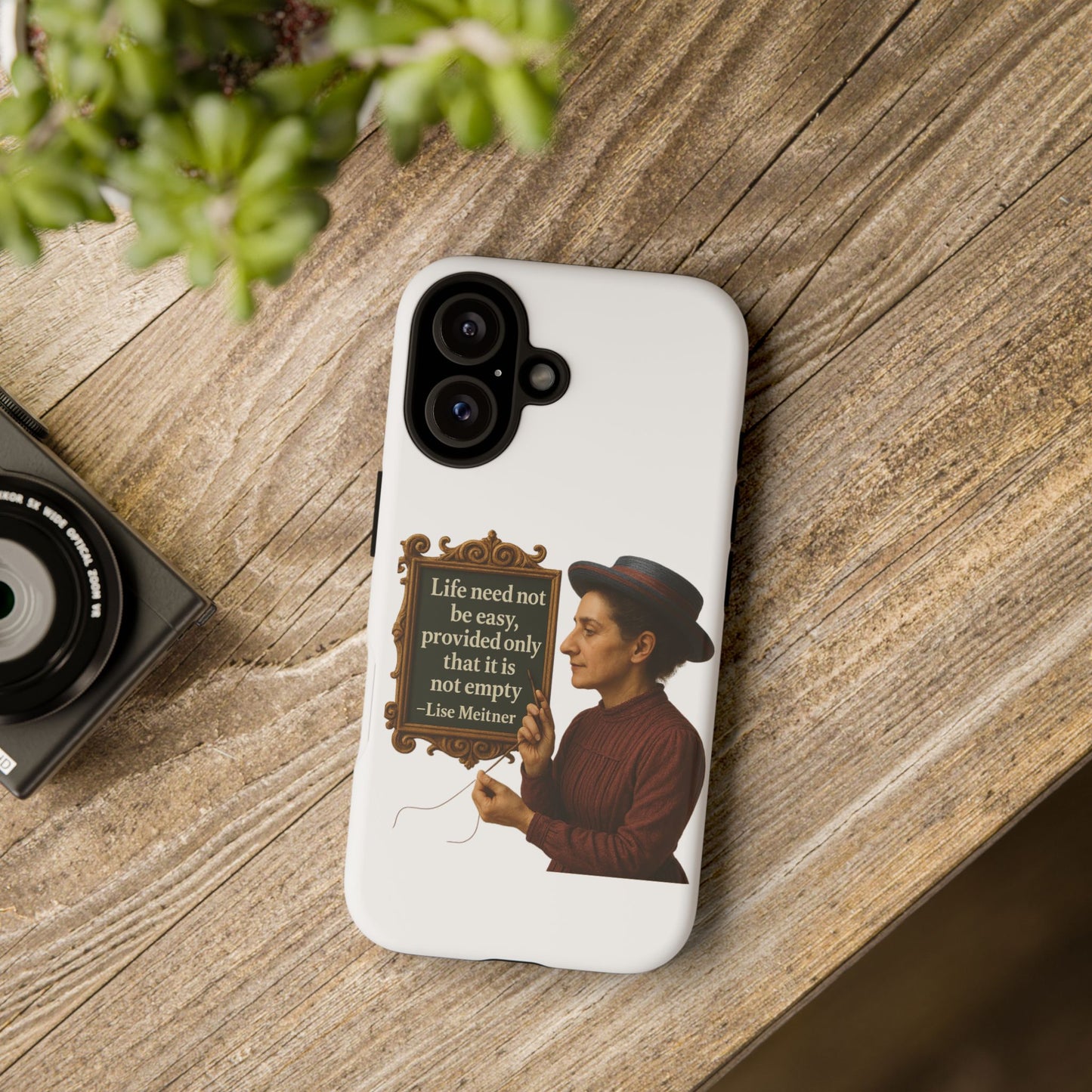 Lise Meitner Phone Case