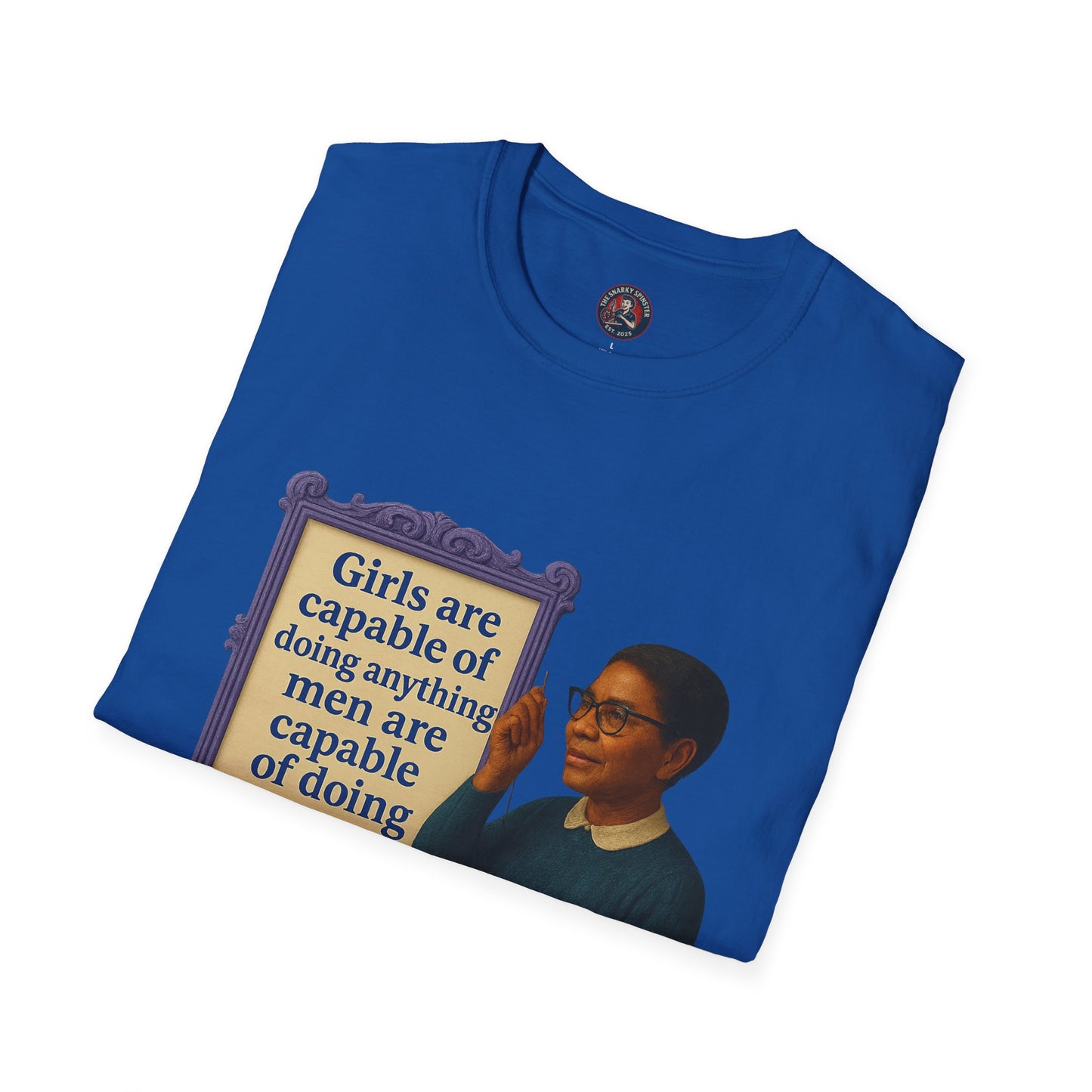 Unisex Softstyle T-Shirt - Katherine Johnson, Inspirational Tee, Gift for Activists, Comfortable Everyday Wear, Perfect for Celebrations