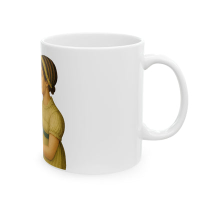 The Austen Ceramic Mug - Fun Coffee Cup for Artists, Unique Gift for Craft Lovers, Perfect for Birthdays, Anniversaries, and [...]