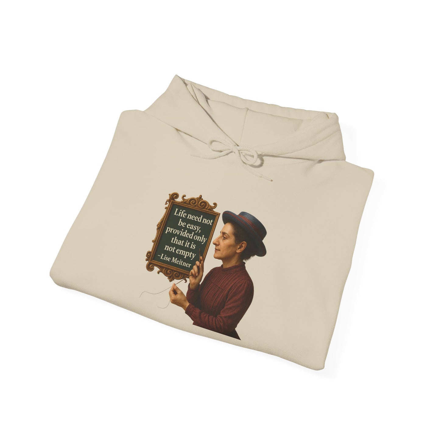 Meitner Sweatshirt - Unisex Cozy Hoodie, Inspirational Gift, Everyday Style, Casual Wear, Art Design