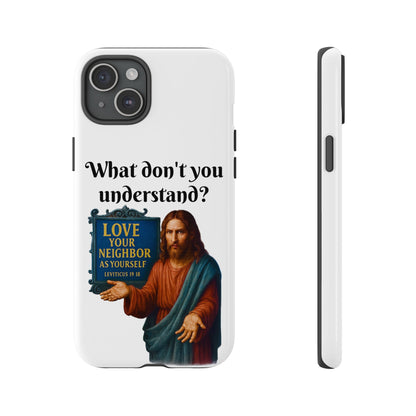 JC Frustrated Phone Case, Let Freedom Ring, American Pride Accessories, Gift for Veterans, 4th of July Decoration, Flag Lover's Case