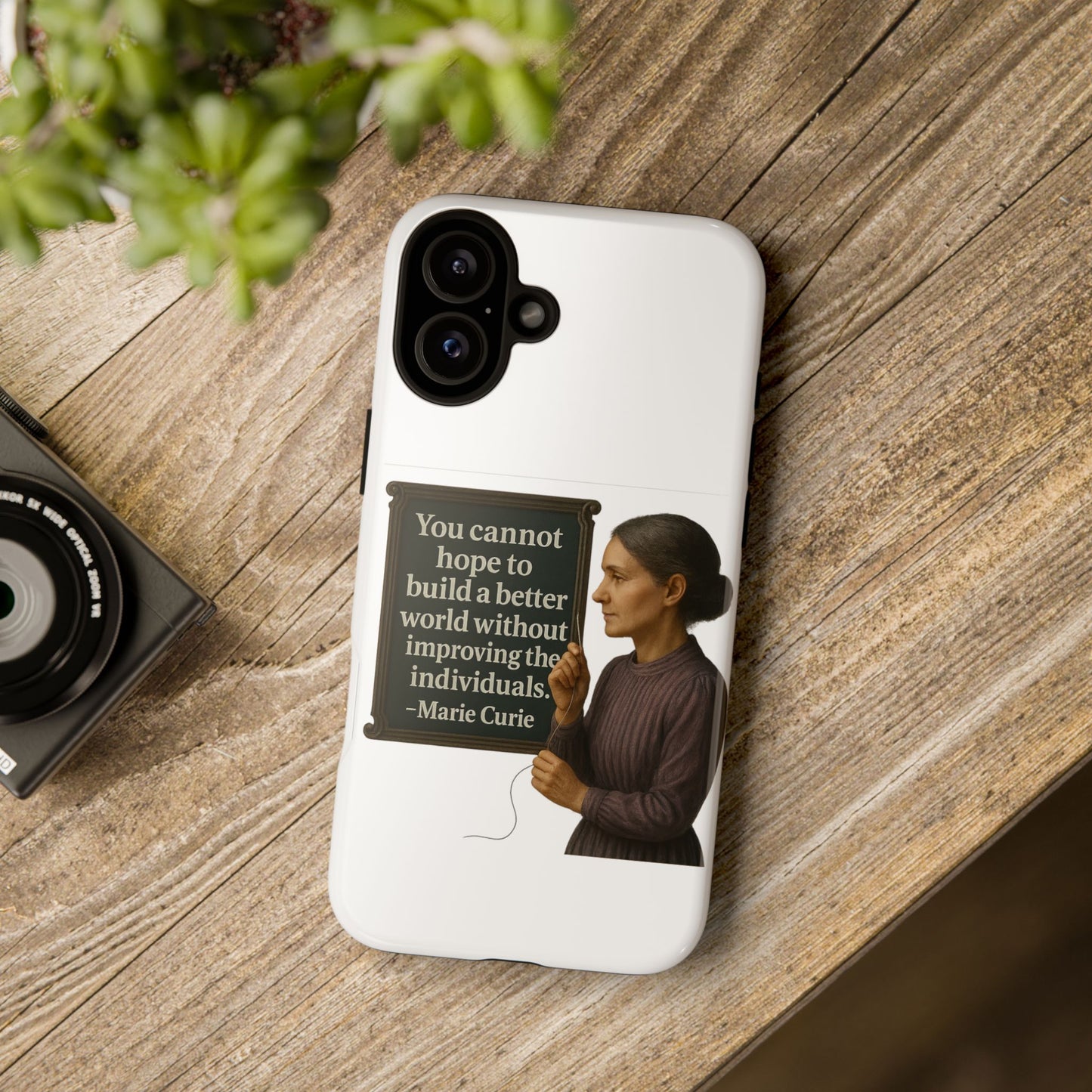 Madame Curie Phone Case