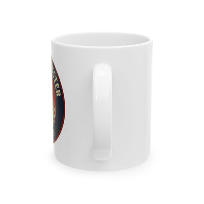 Patriotic Ceramic Coffee Mug, Snarky Humor Mug, Gift for Coffee Lovers, Retro Design Mug, Great for Birthdays, Home or Office Decor