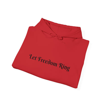Freedom Ring Sweatshirt - Unisex Cozy Hoodie, Inspirational Gift, Everyday Style, Casual Wear, Art Design