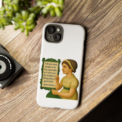 Jane Austen Phone Case