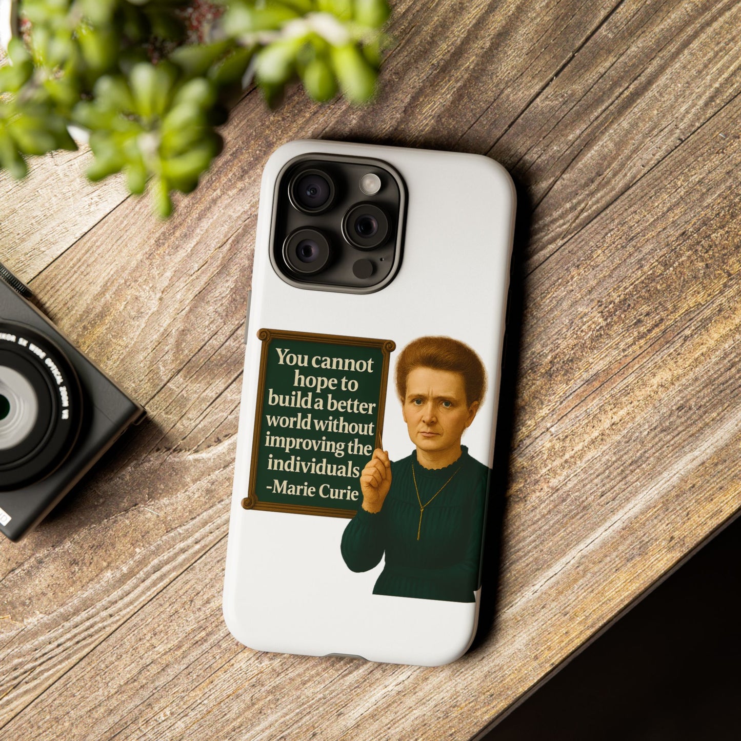 Madame Curie Phone Case