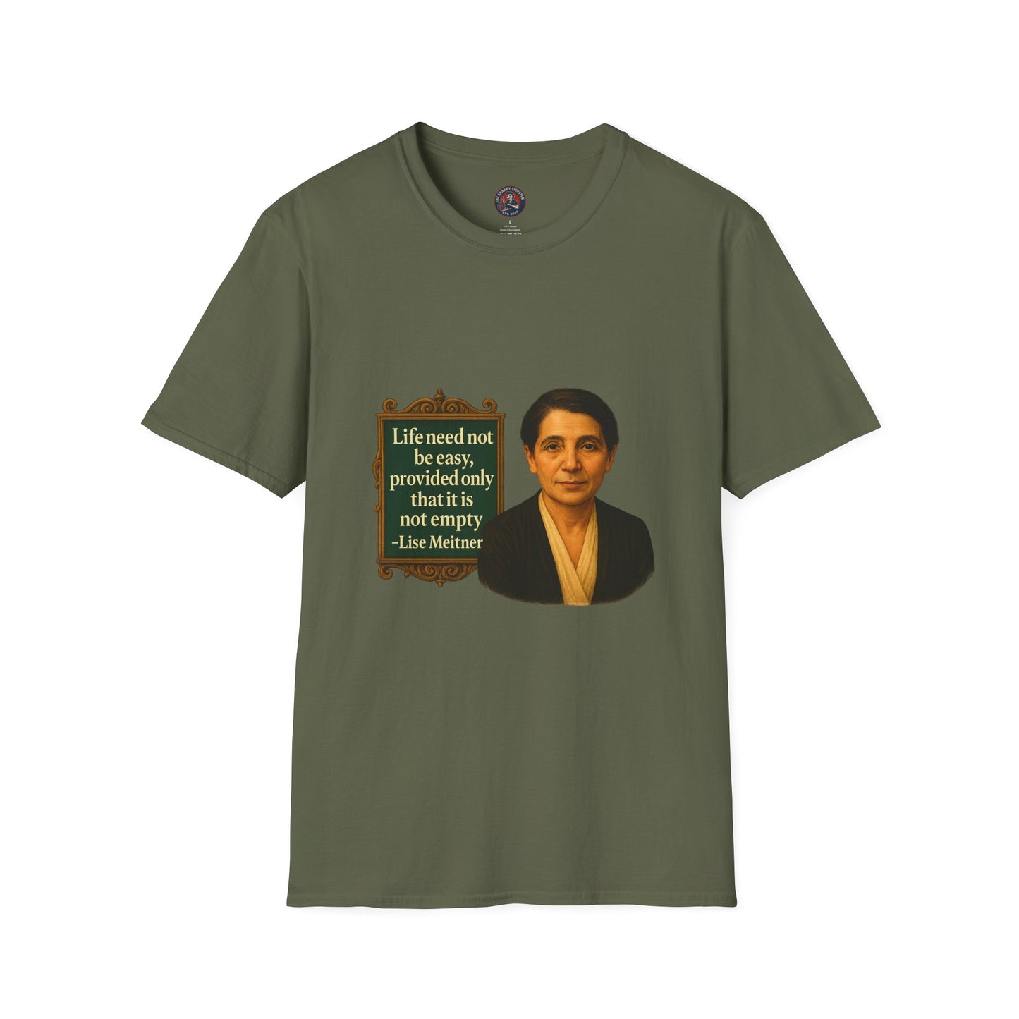 Unisex Softstyle T-Shirt - Lise Meitner, Inspirational Tee, Gift for Activists, Comfortable Everyday Wear, Perfect for Celebrations