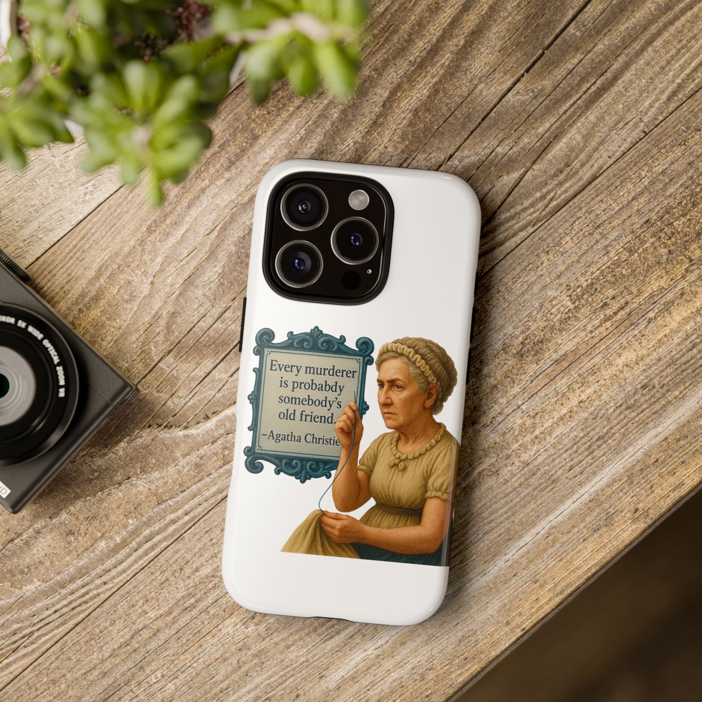 Agatha Christie Phone Case