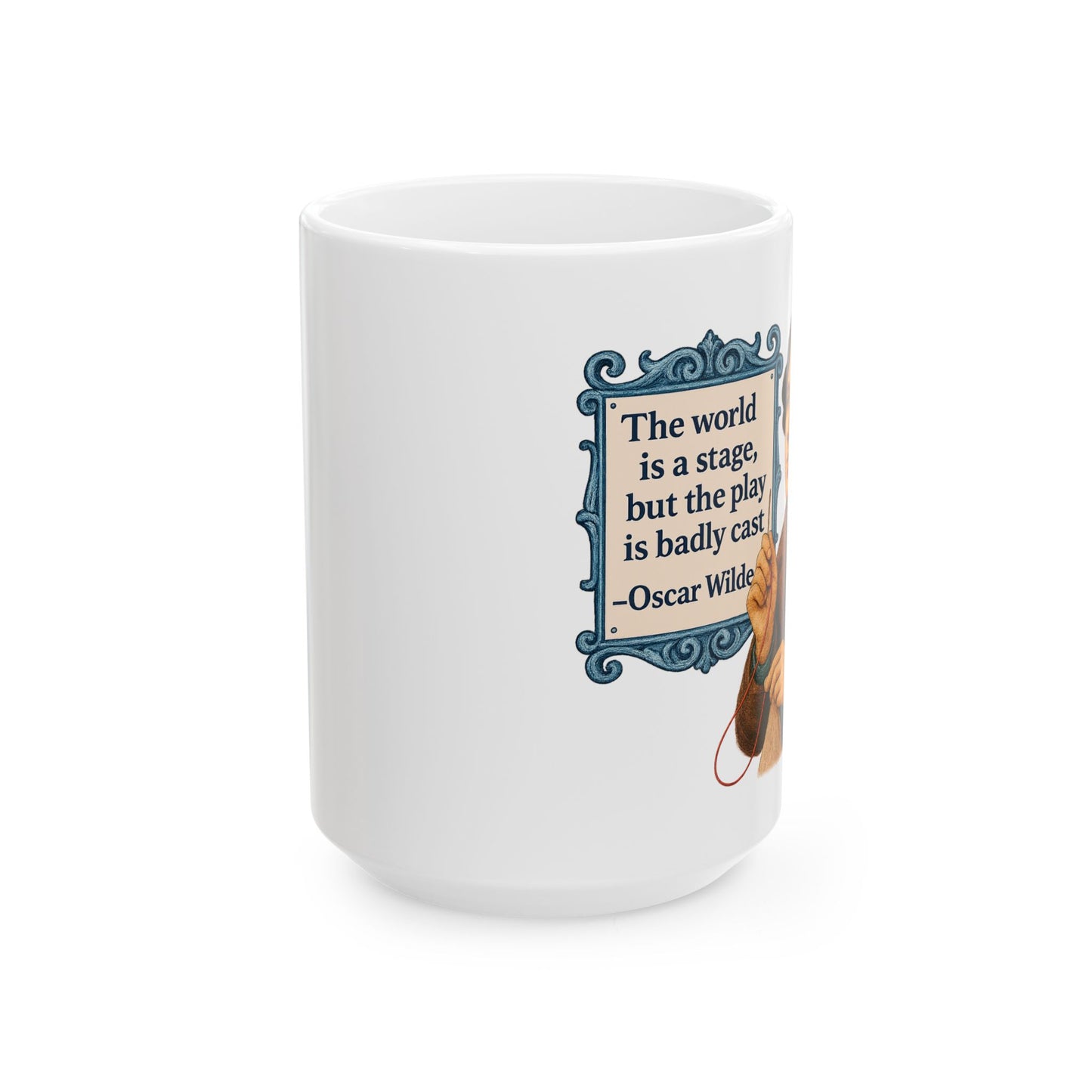The Wilde Ceramic Mug - Fun Coffee Cup for Artists, Unique Gift for Craft Lovers, Perfect for Birthdays, Anniversaries, and [...]