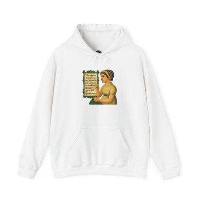 Austen Sweatshirt - Unisex Cozy Hoodie, Inspirational Gift, Everyday Style, Casual Wear, Art Design