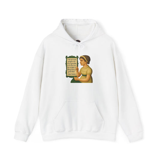 Austen Sweatshirt - Unisex Cozy Hoodie, Inspirational Gift, Everyday Style, Casual Wear, Art Design