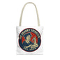The Liberty Snarky Spinster Tote Bag - Fun Grocery Bag, Gift for Feminists, Retro Style, Sustainability, Everyday Use