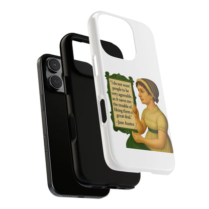 Jane Austen Phone Case