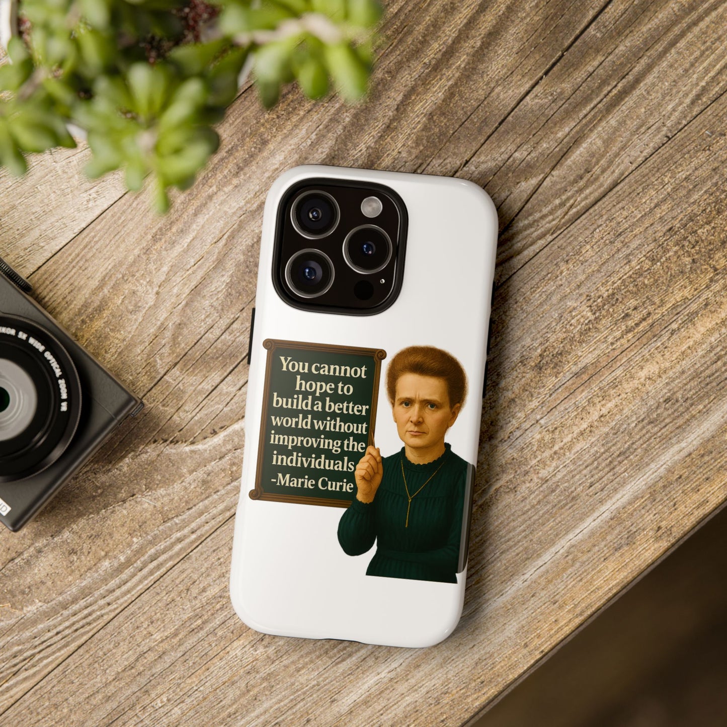 Madame Curie Phone Case