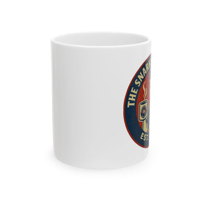 Ceramic Coffee Mug, Snarky Humor Mug, Gift for Coffee Lovers, Retro Design Mug, Great for Birthdays, Home or Office Decor