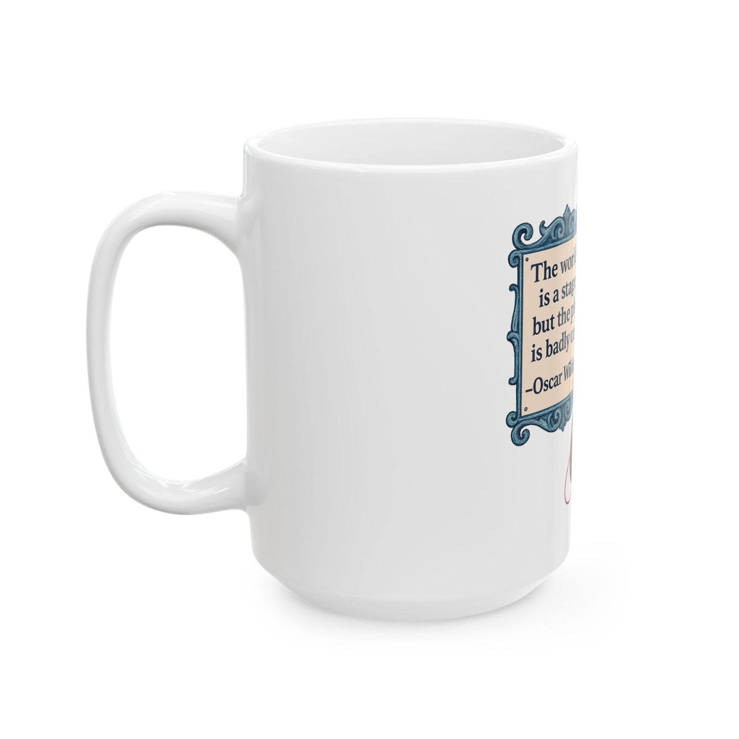 The Wilde Ceramic Mug - Fun Coffee Cup for Artists, Unique Gift for Craft Lovers, Perfect for Birthdays, Anniversaries, and [...]