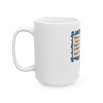 The Wilde Ceramic Mug - Fun Coffee Cup for Artists, Unique Gift for Craft Lovers, Perfect for Birthdays, Anniversaries, and [...]