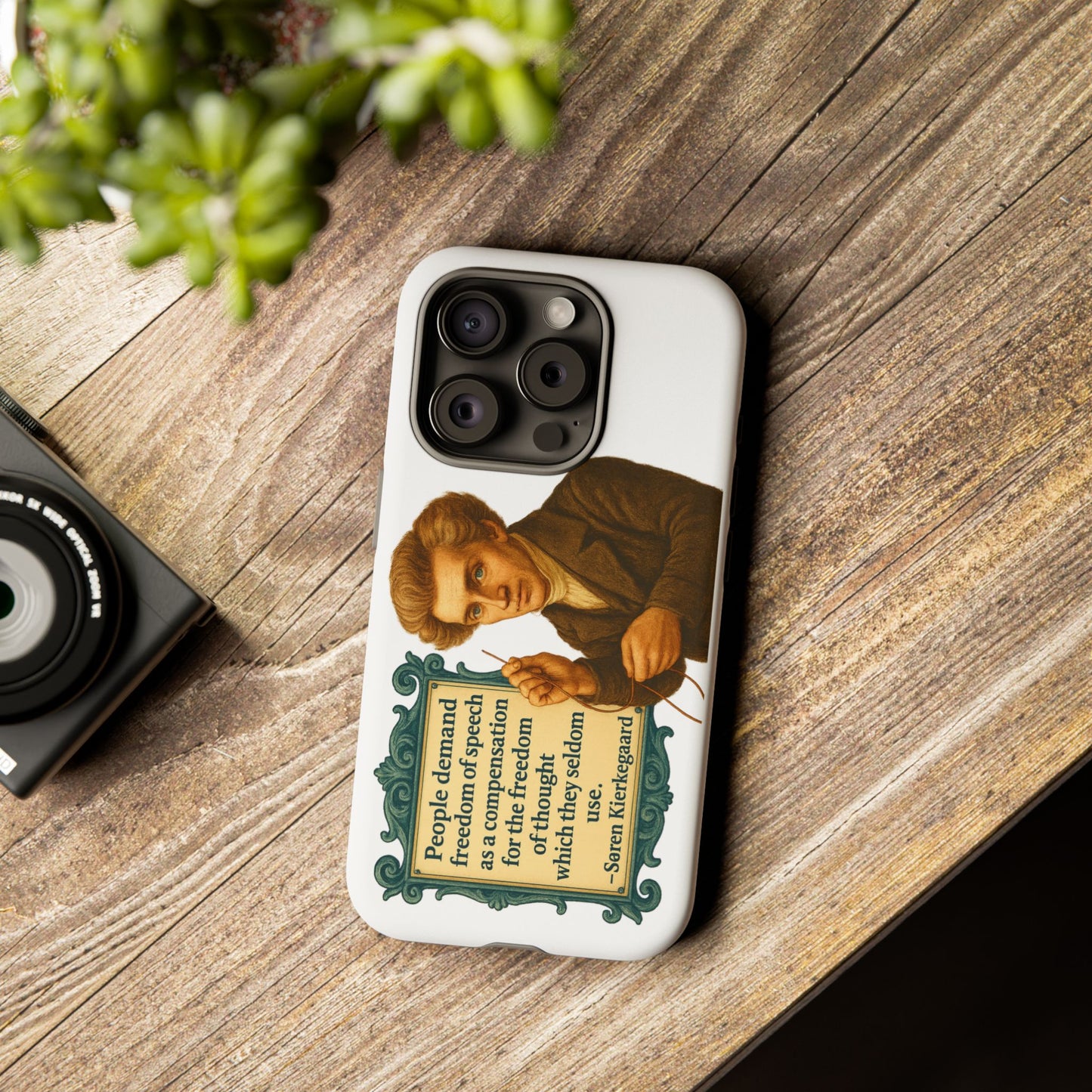 Kierkegaard Phone Case