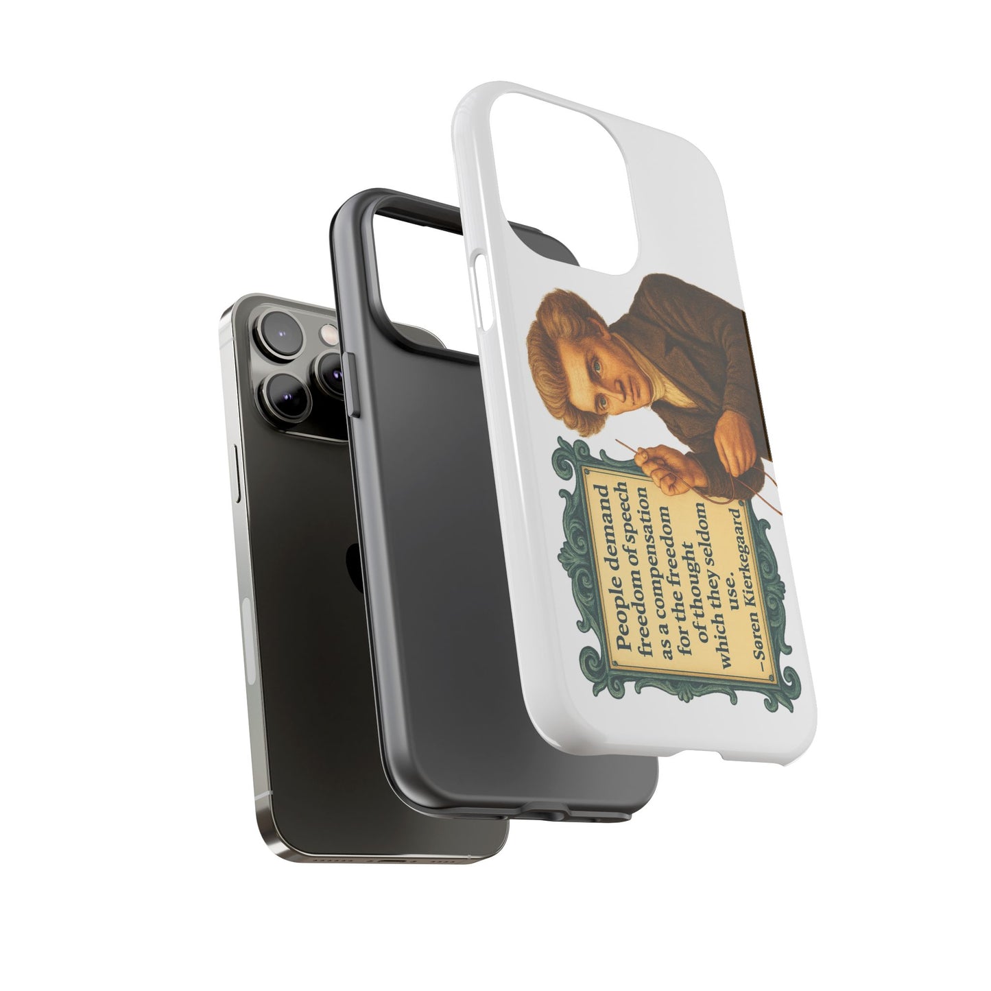 Kierkegaard Phone Case