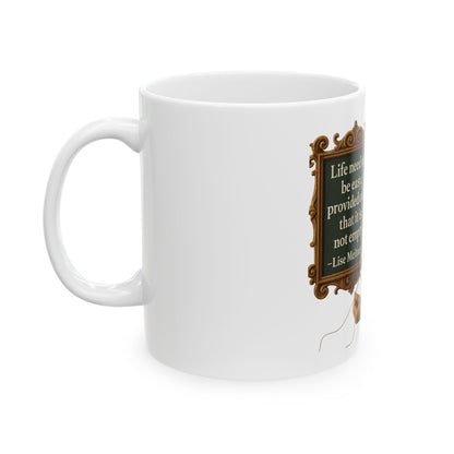 The Meitner Ceramic Mug - Fun Coffee Cup for Artists, Unique Gift for Craft Lovers, Perfect for Birthdays, Anniversaries, and [...]
