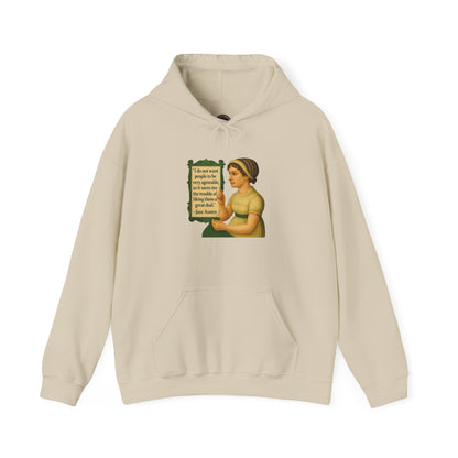 Austen Sweatshirt - Unisex Cozy Hoodie, Inspirational Gift, Everyday Style, Casual Wear, Art Design
