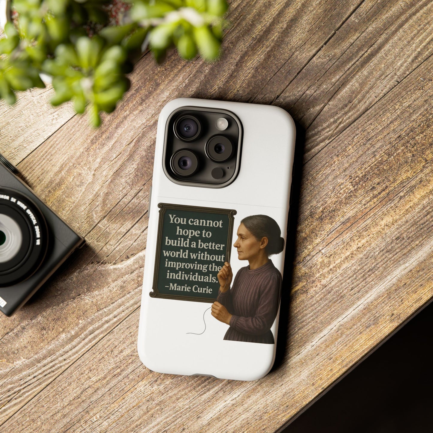 Madame Curie Phone Case