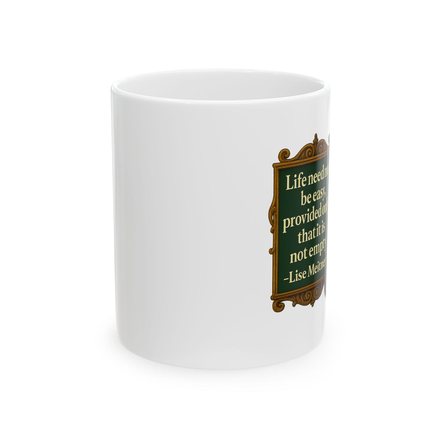 The Meitner Ceramic Mug - Fun Coffee Cup for Artists, Unique Gift for Craft Lovers, Perfect for Birthdays, Anniversaries, and [...]