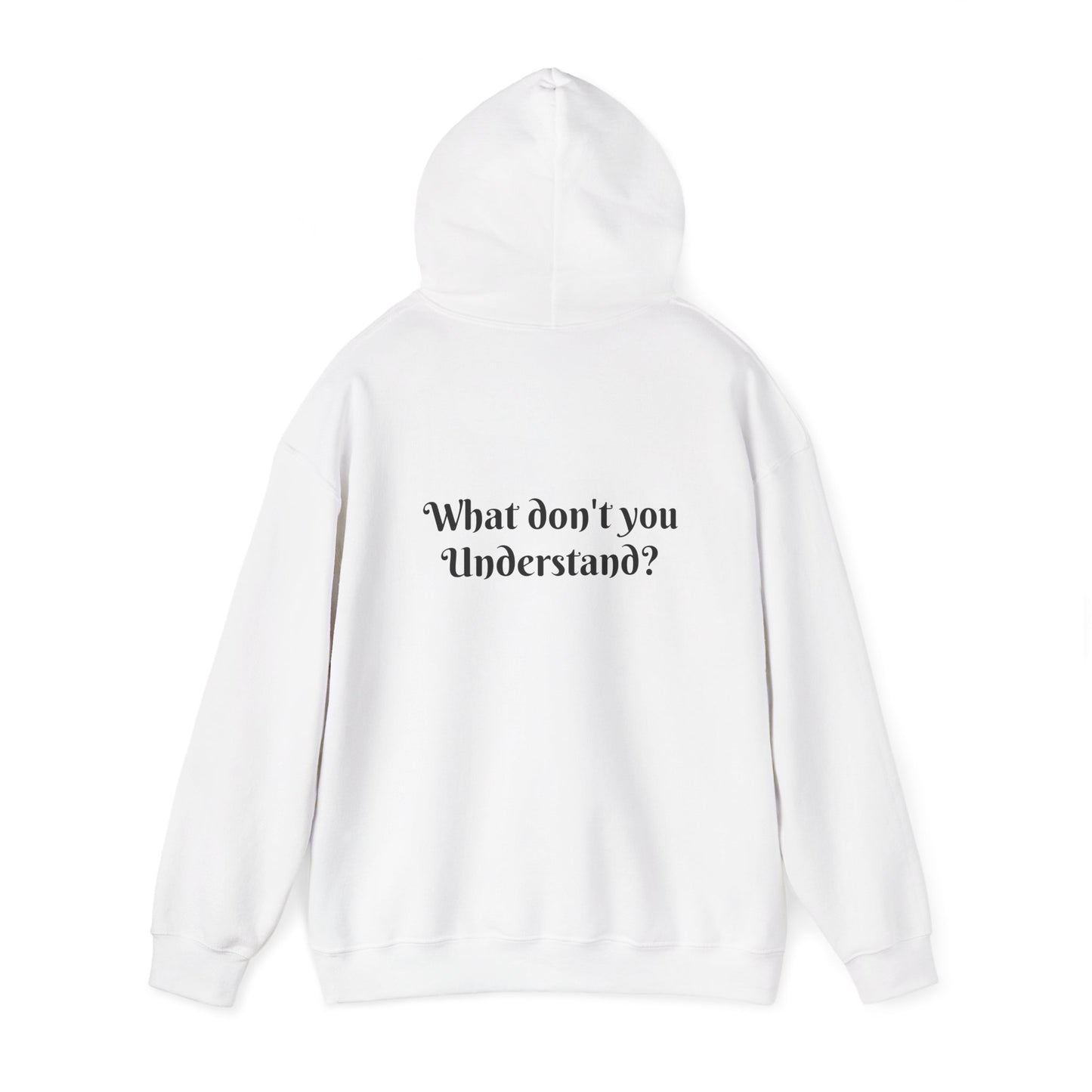 JC Frustrated Sweatshirt - Unisex Cozy Hoodie, Inspirational Gift, Everyday Style, Casual Wear, Art Design