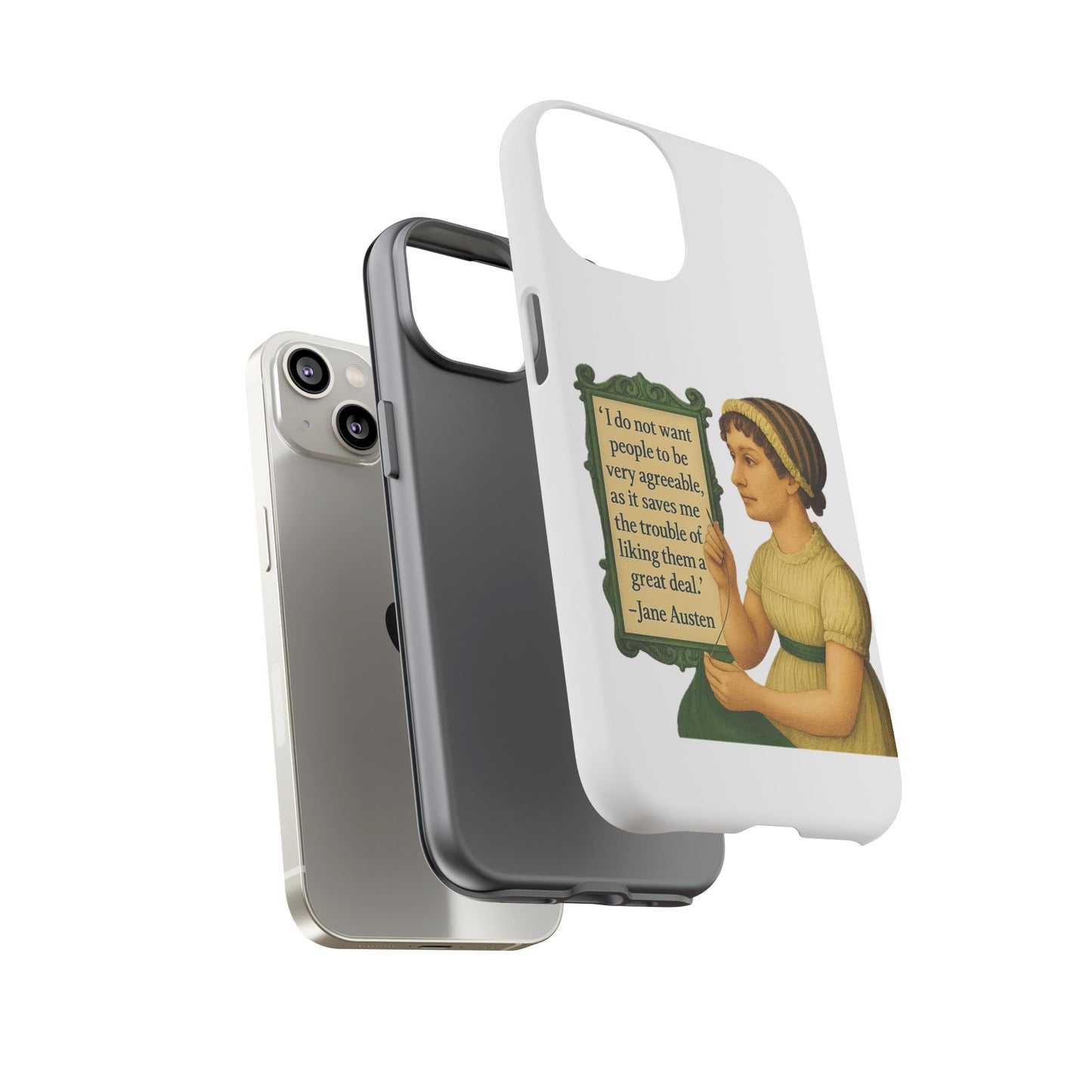 Jane Austen Phone Case