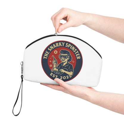 Makeup Bag - Tech Queen Snarky Spinster Design