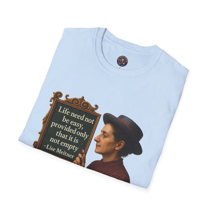 Unisex Softstyle T-Shirt - Lise Meitner, Inspirational Tee, Gift for Activists, Comfortable Everyday Wear, Perfect for Celebrations