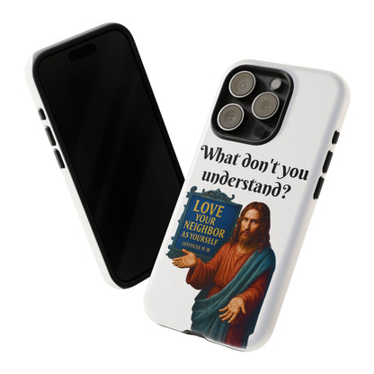 JC Frustrated Phone Case, Let Freedom Ring, American Pride Accessories, Gift for Veterans, 4th of July Decoration, Flag Lover's Case