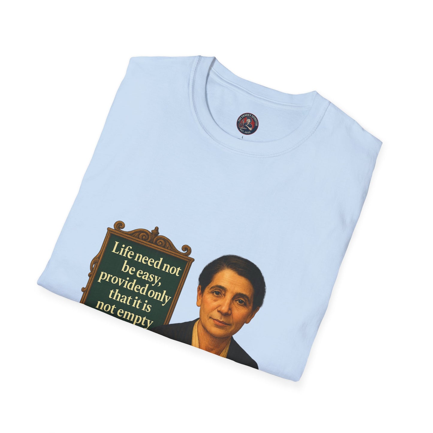 Unisex Softstyle T-Shirt - Lise Meitner, Inspirational Tee, Gift for Activists, Comfortable Everyday Wear, Perfect for Celebrations