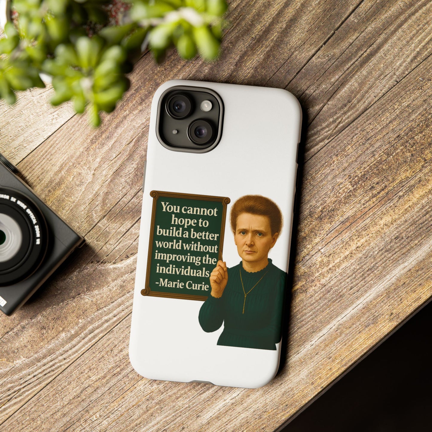Madame Curie Phone Case