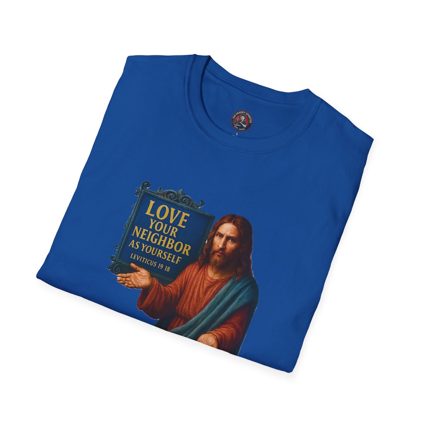 Unisex Softstyle T-Shirt - Frustrated JC, Inspirational Tee, Gift for Activists, Comfortable Everyday Wear, Perfect for Celebrations