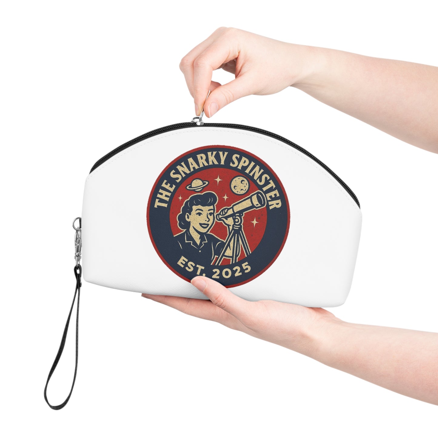 Makeup Bag - Astronomer Snarky Spinster Design