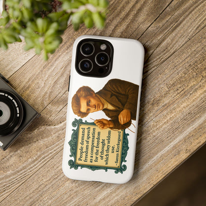 Kierkegaard Phone Case