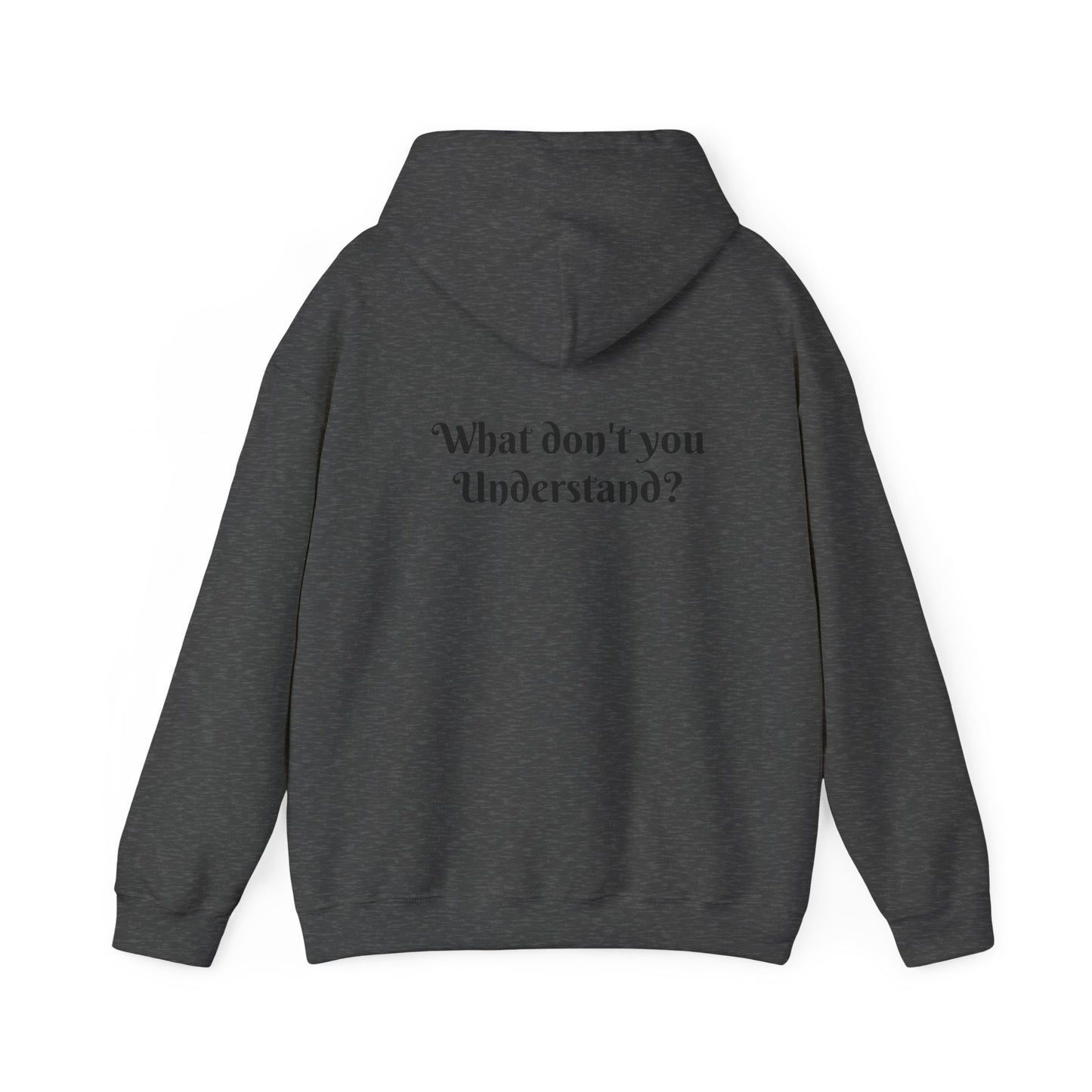 JC Frustrated Sweatshirt - Unisex Cozy Hoodie, Inspirational Gift, Everyday Style, Casual Wear, Art Design