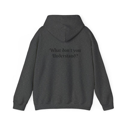 JC Frustrated Sweatshirt - Unisex Cozy Hoodie, Inspirational Gift, Everyday Style, Casual Wear, Art Design