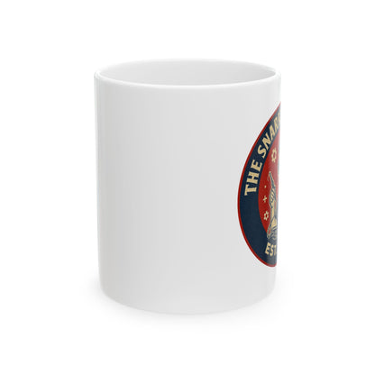 Tech Queen Ceramic Coffee Mug, Snarky Humor Mug, Gift for Coffee Lovers, Retro Design Mug, Great for Birthdays, Home or Office Decor