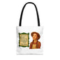 Anne Shirley Tote Bag - The Snarky Spinster, Book Lover Gift, Funny Library Bag, Reading Accessory, Literary Pun Design, Gifts for Readers