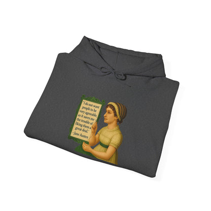 Austen Sweatshirt - Unisex Cozy Hoodie, Inspirational Gift, Everyday Style, Casual Wear, Art Design