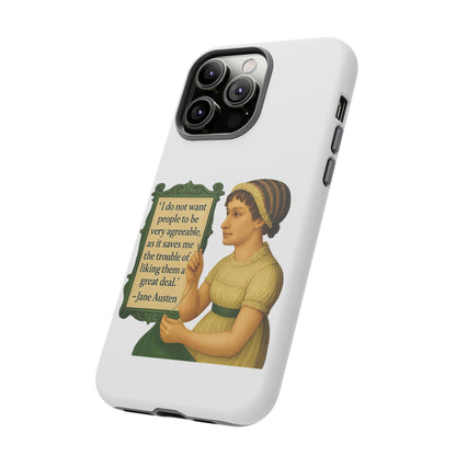Jane Austen Phone Case