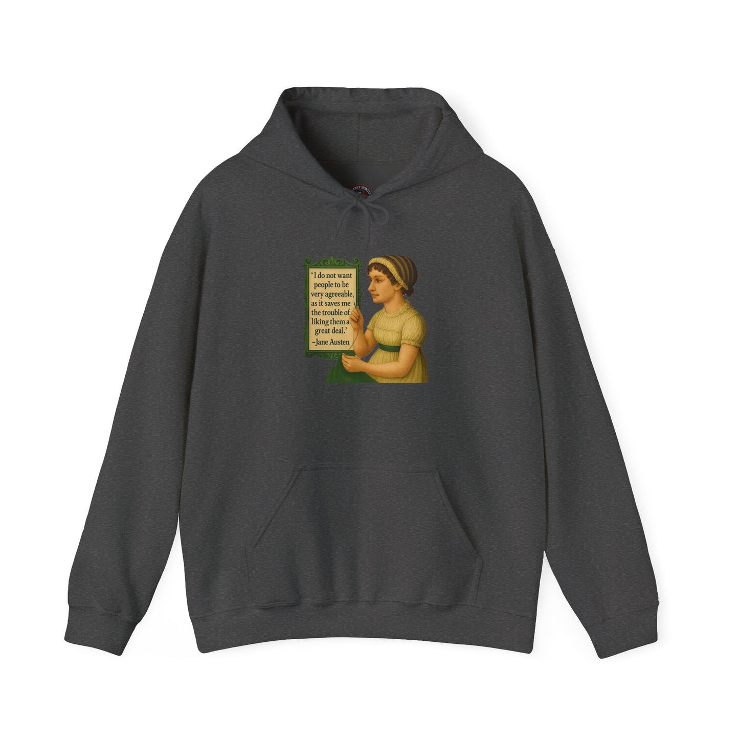 Austen Sweatshirt - Unisex Cozy Hoodie, Inspirational Gift, Everyday Style, Casual Wear, Art Design