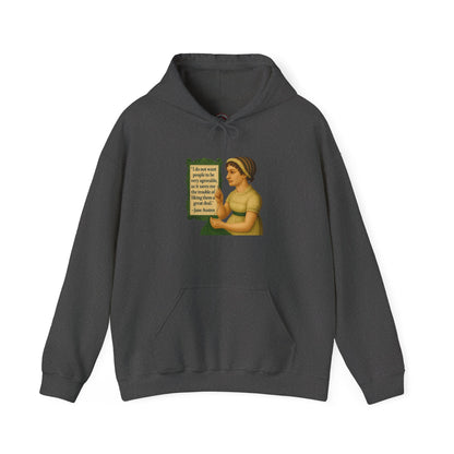 Austen Sweatshirt - Unisex Cozy Hoodie, Inspirational Gift, Everyday Style, Casual Wear, Art Design