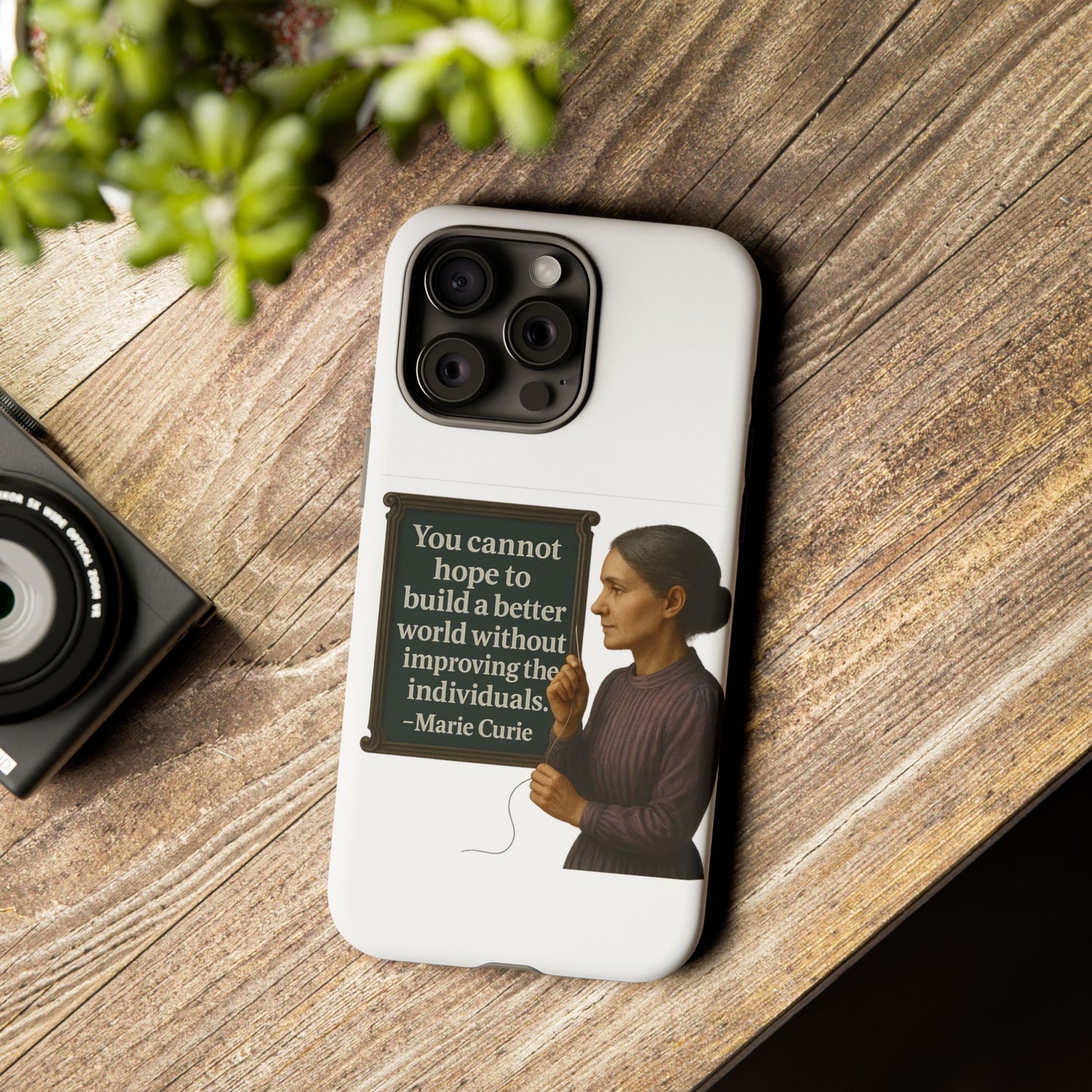Madame Curie Phone Case